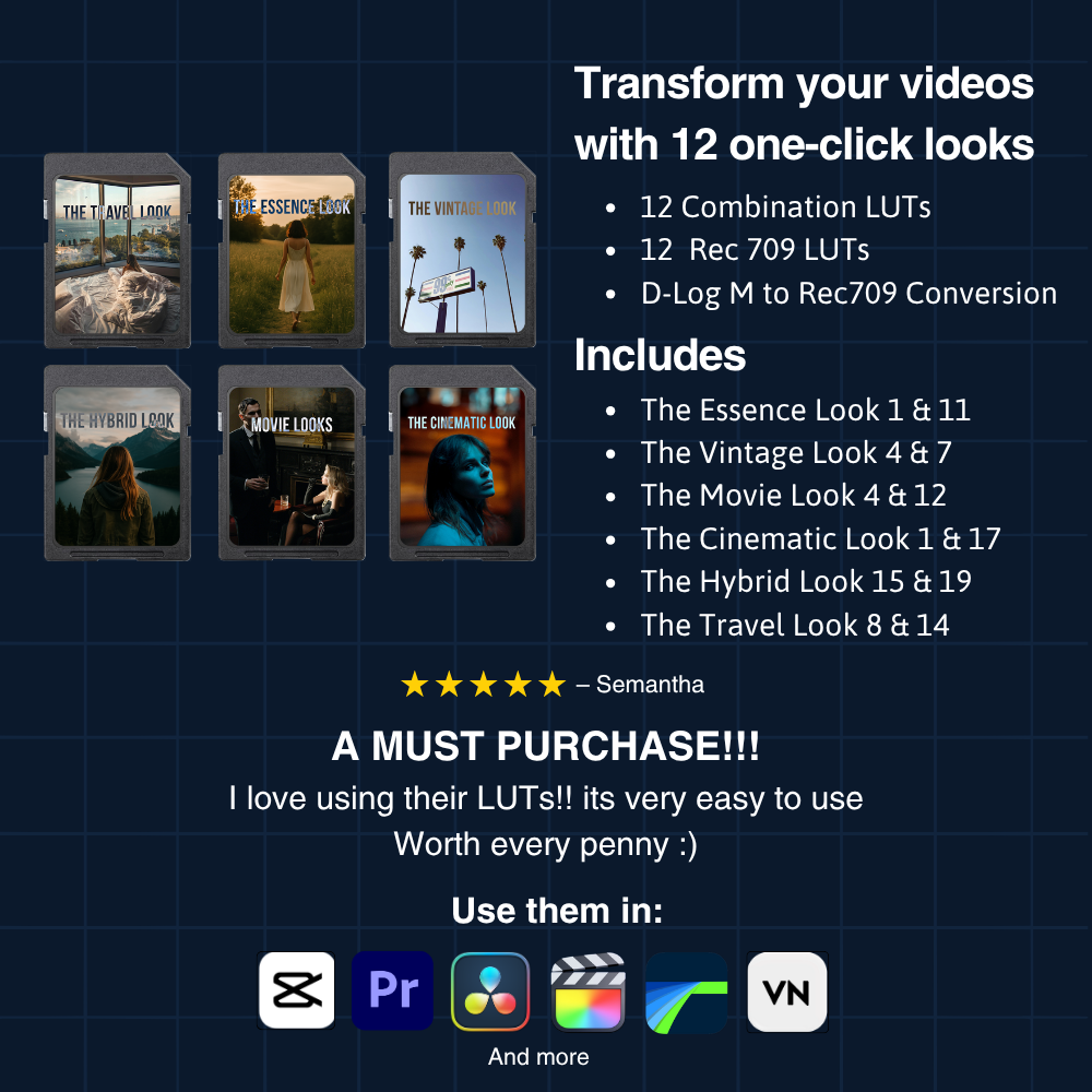 DJI Combo LUTs Pack