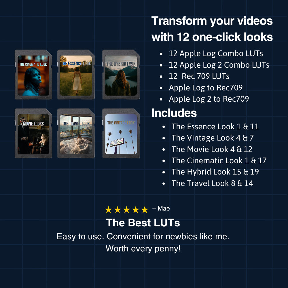 IPhone Combo LUTs Pack