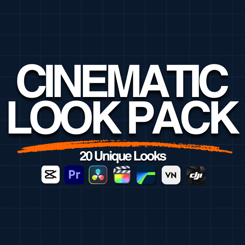 Cinematic look pack - LUTs and color grading presets from The Looks Lab