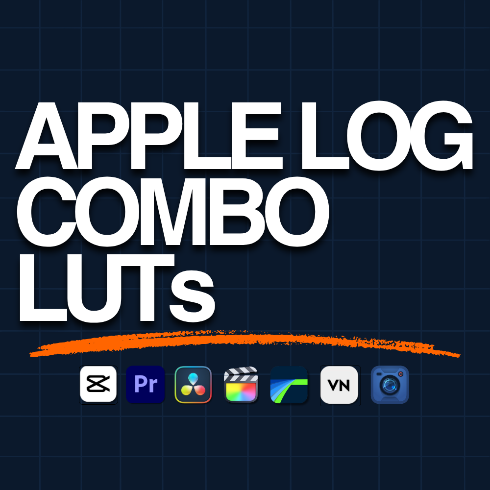 Apple LOG Combination LUTs