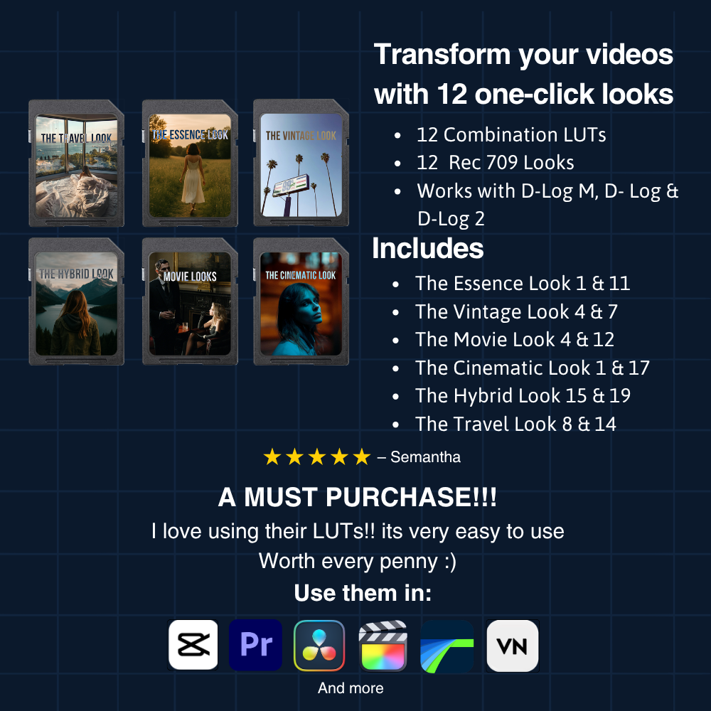 DJI Combo LUTs Pack