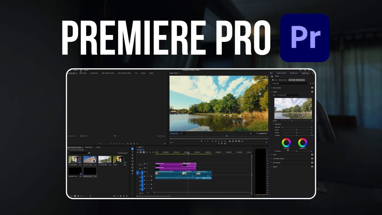 Load video: Video tutorial on how to use LUTs in Adobe Premiere Pro